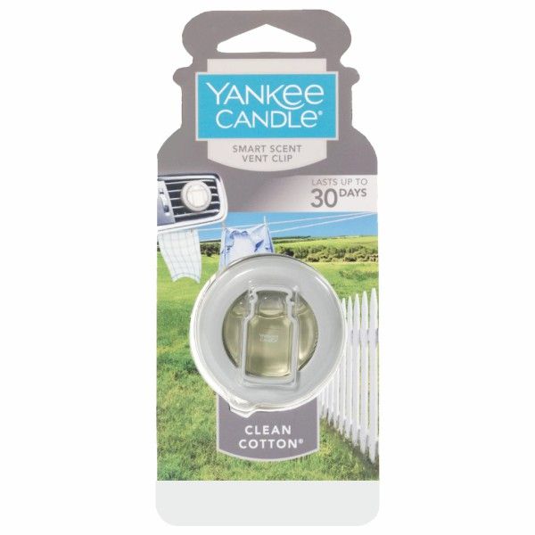 Yankee Candle Vent Clip Clean Cotton 