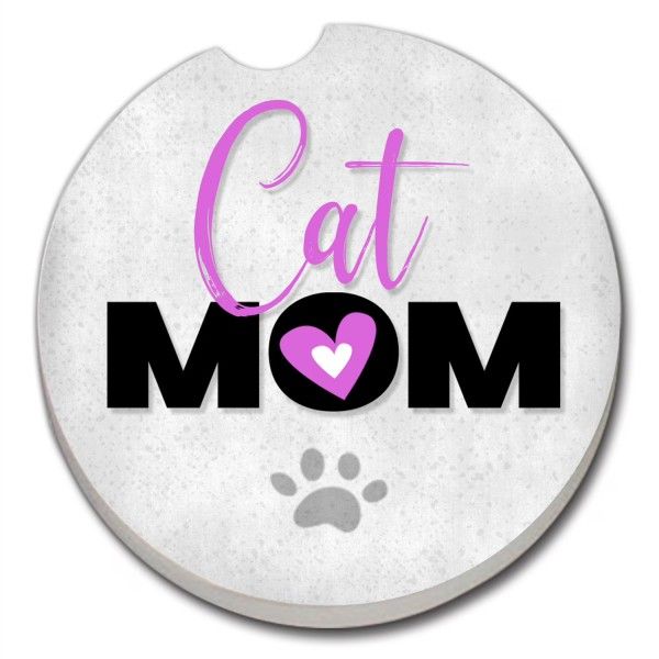 CAT MOM AUTO COASTER
