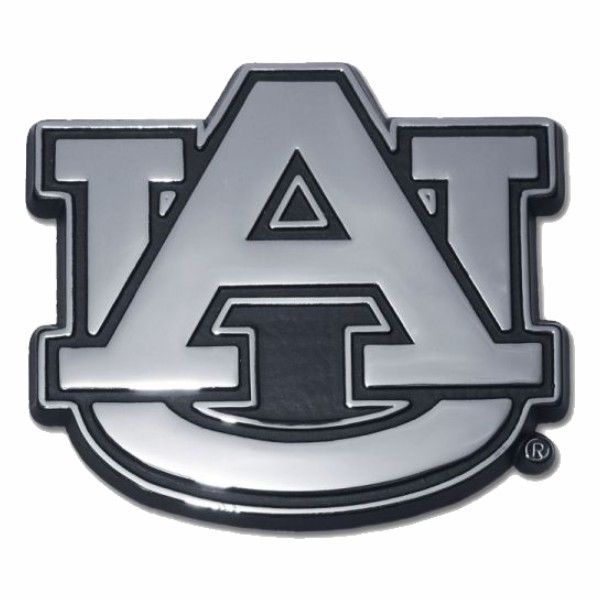 CHROME EMBLEM AUBURN  