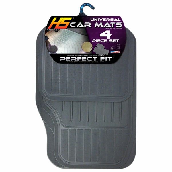 PERFECT FIT 4PC MAT GREY