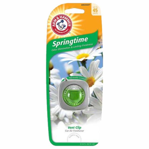 Arm & Hammer AH8200SPT Vent Clip Air Freshener Springtime