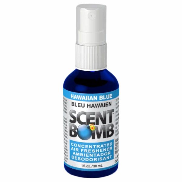 Scent Bomb 1oz Pure Concentrated Air Freshener Hawaiian Blue