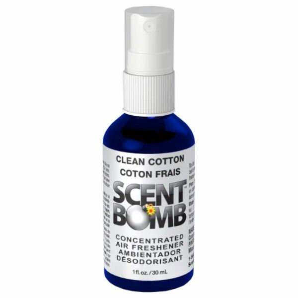 Scent Bomb 1oz Pure Concentrated Air Freshener Clean Cotton