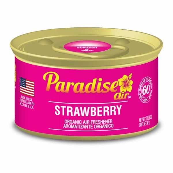 Paradise Air Spillproof Organic Can Strawberry