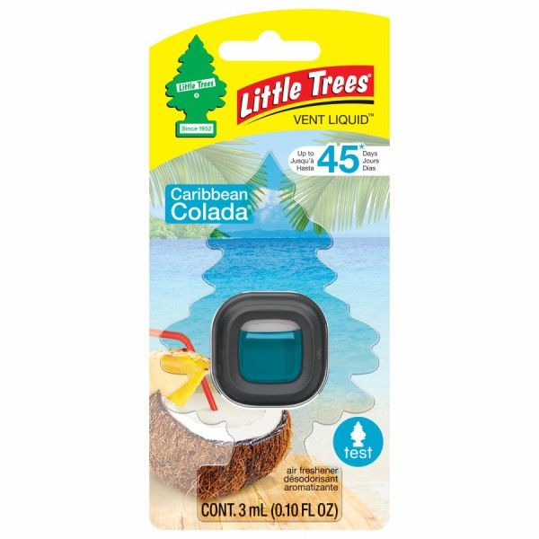 Little Trees Vent Liquid Car Air Freshener Caribbean Colada