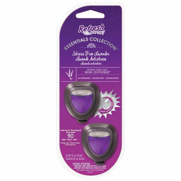 Refresh Mini Diffuser 2 Pack - Stress Free lavender