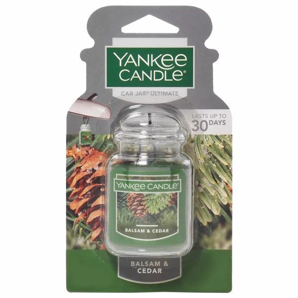 Yankee Candle Ultimate Car Jar Balsam Cedar