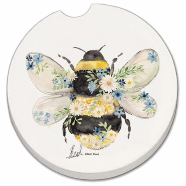 BEAUTIFUL BEE AUTO COASTER