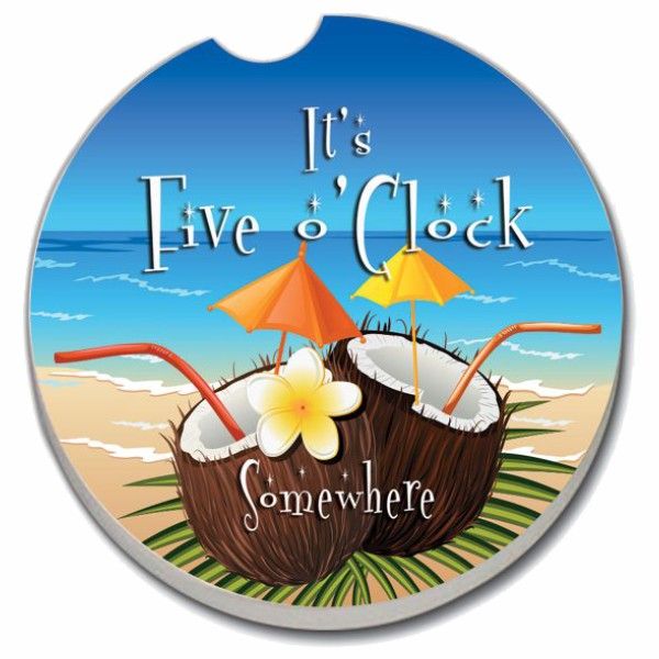 FIVE O'CLOCK COCONUTS AUTO COASTER