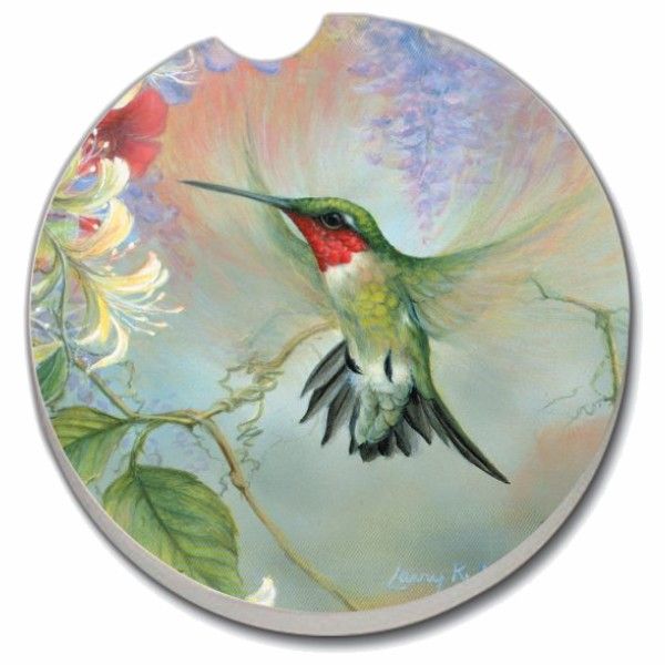 FEATHERED FRIEND AUTO COASTER