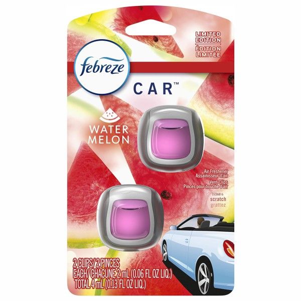 CAR VENT CLIP Watermelon 2 CT