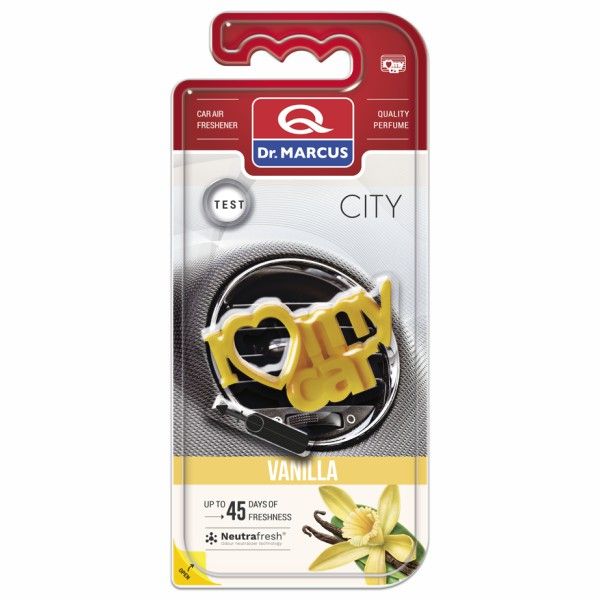 CITY I LOVE MY CAR VAINILLA
