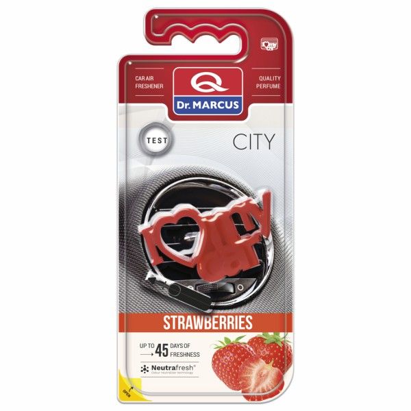 CITY I LOVE MY CAR STRAWBERRY