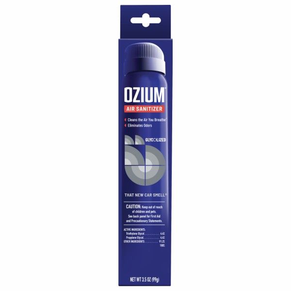 Ozium 3.5 Oz.  Auto Air Freshener New Car