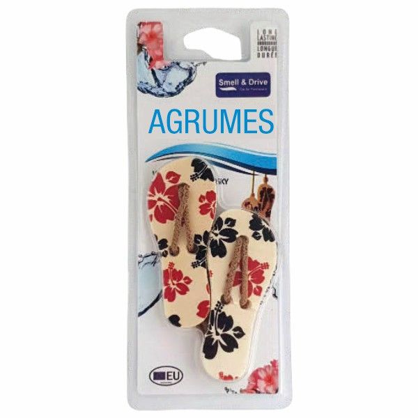 WOODEN SANDALS - AGRUMES