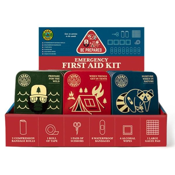 Emergency First aid Kit  (24 Pcs Display)
