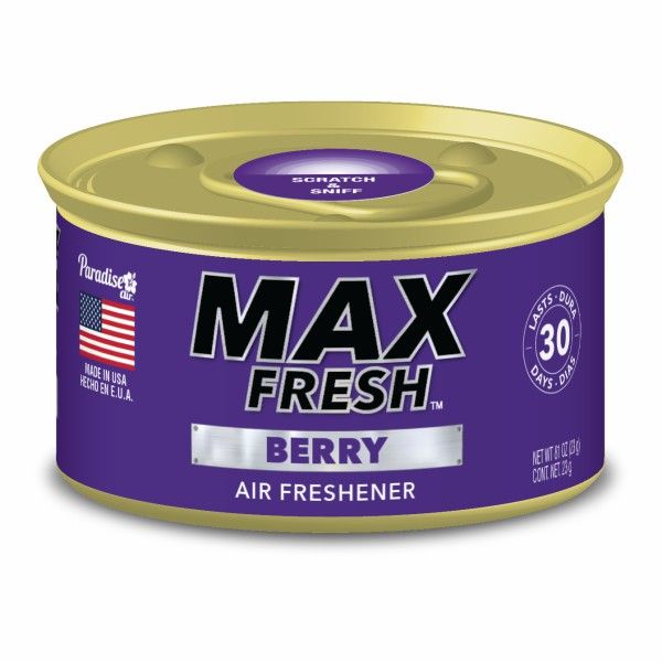 Max Fresh 30 Organic Air Freshener,  Berry