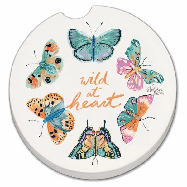 Wild At Heart Auto Coaster