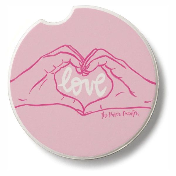 Love Hands Auto Coaster