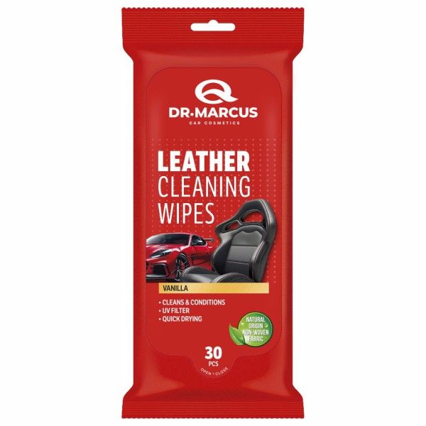 TITANIUM LEATHER WIPES VANILLA (30 pack)