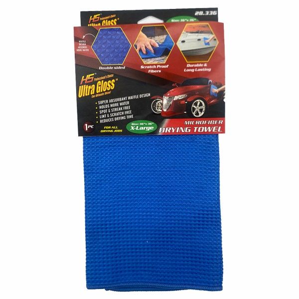 microfiber drying towel 36 X 36 20 PACK