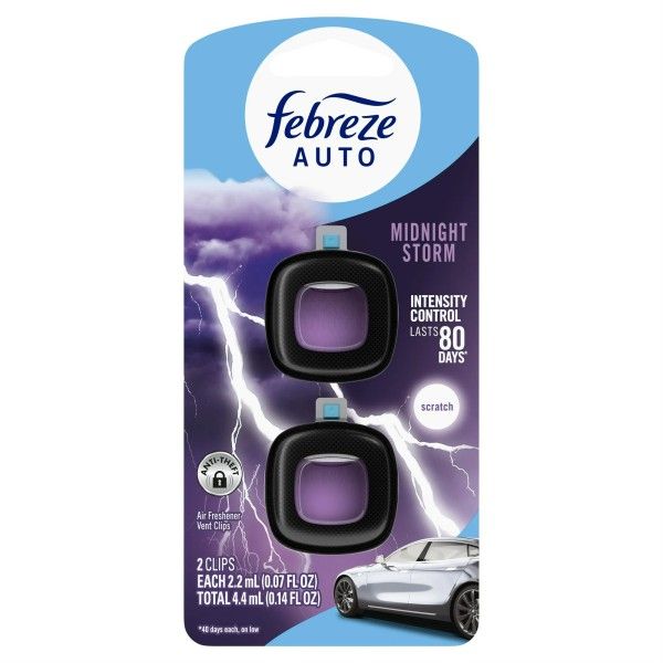 CAR VENT CLIP Midnight Storm 2 CT
