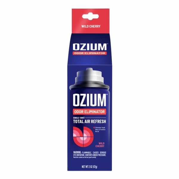 Ozium Single-Shot Total Air Refresh 2oz Car Fogger CHERRY