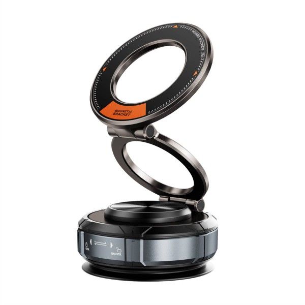 Vacuum magnetic bracket Black
