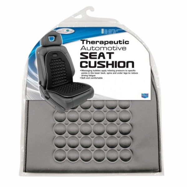Custom Accessories 17363 Grey Therapeutic Seat Cushion
