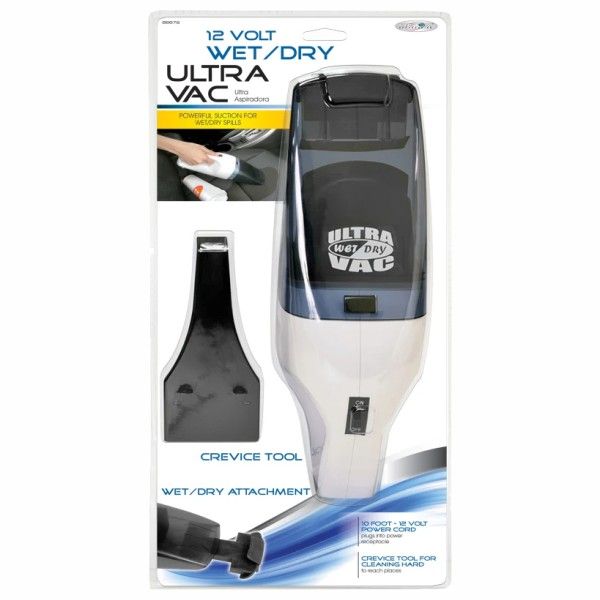 Custom Accessories 86679 Deluxe Car Vacuum with Brush