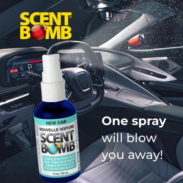 Scent Bomb 1oz Pure Concentrated Air Freshener Clean Cotton