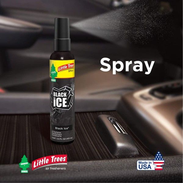 Little Trees Spray Air Freshener Black Ice 3.5 OZ