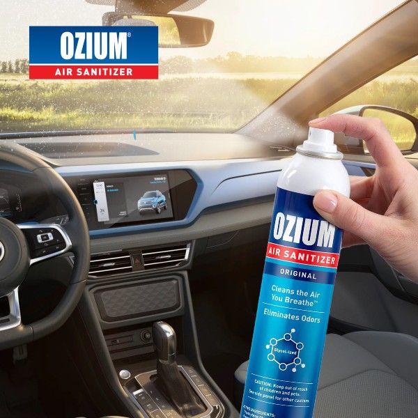Ozium 3.5 Oz.  Auto Air Carbon Black