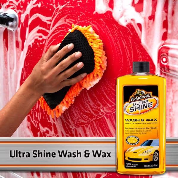 Armor All Ultra Shine Wash & Wax 6/16 fl oz  17739