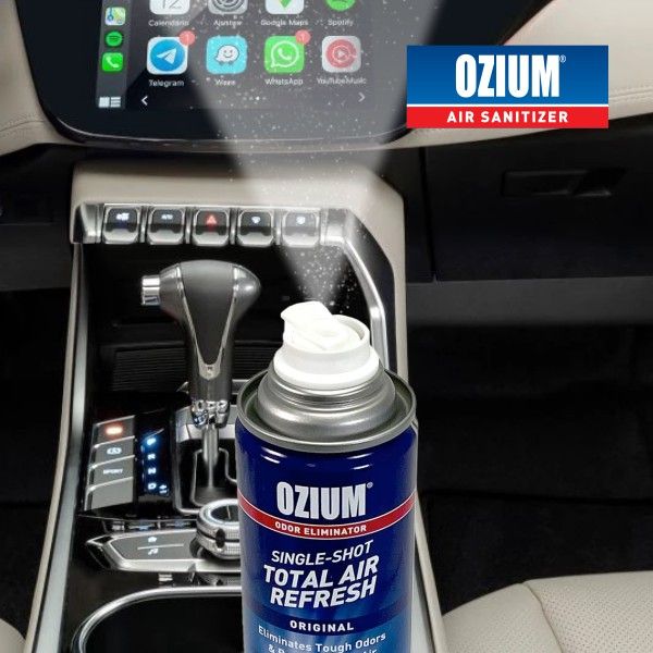 Ozium SingleShot Total Air Refresh 2oz Car Fogger Odor Eliminator