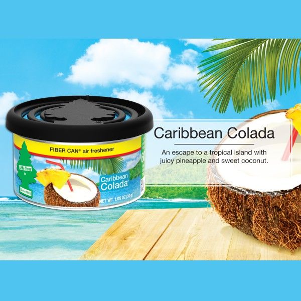 FIBER CAN CARIBBEAN COLADA