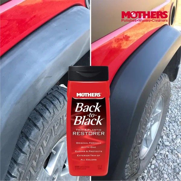 Mothers Black-To-Black Trim & Plastic Restorer 12 oz