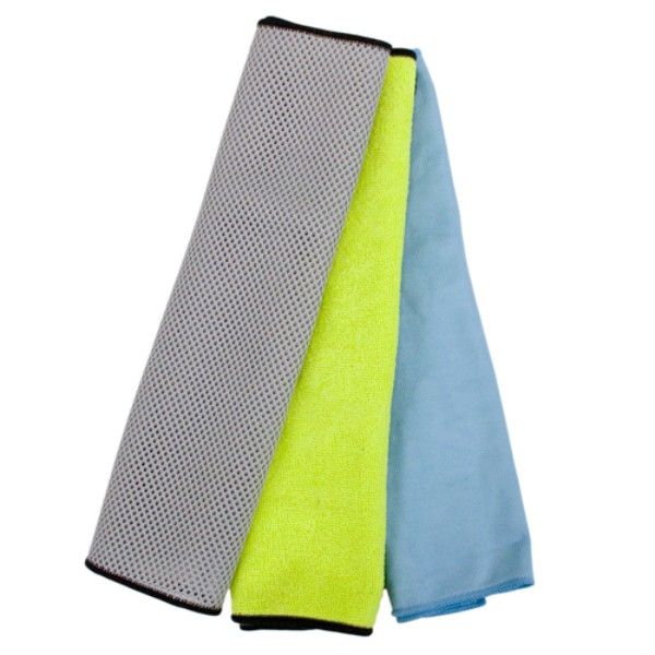 Microfiber Glass Towels 3Pk