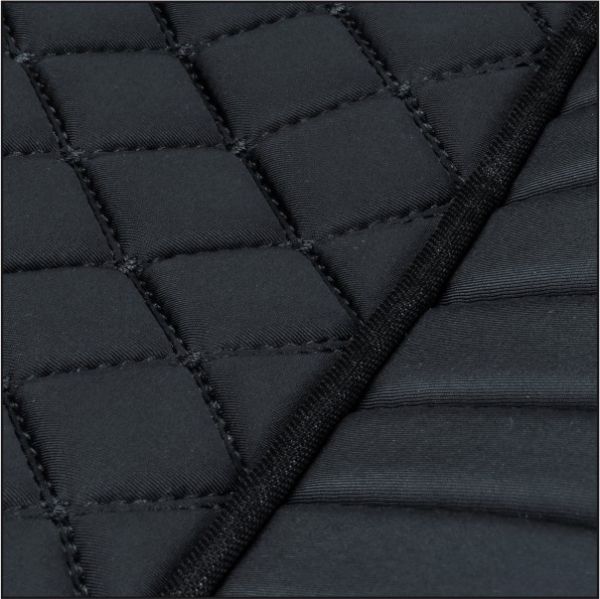 Diamond Shape Stitch Seat Cover Black