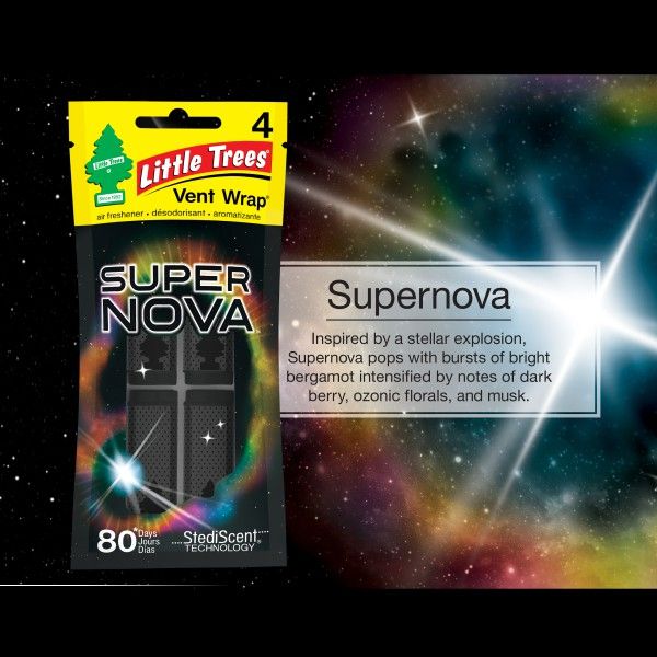 VENT WRAP LITTLE TREE Supernova 4 PK