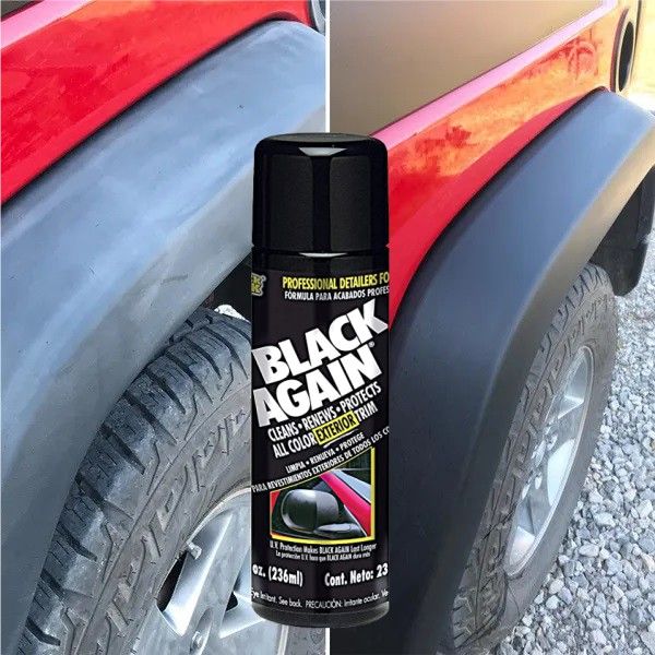 Blue Magic Black Again Exterior Trim Detailer