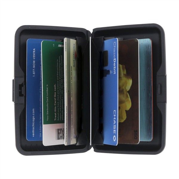 Scansafe Aluminum Credit Card Safe Wallet 24 PCS Display