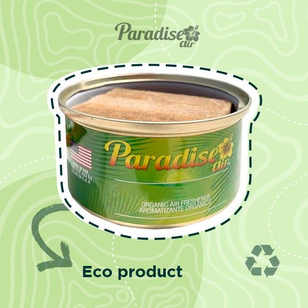 Paradise Air Spillproof Organic Can Black