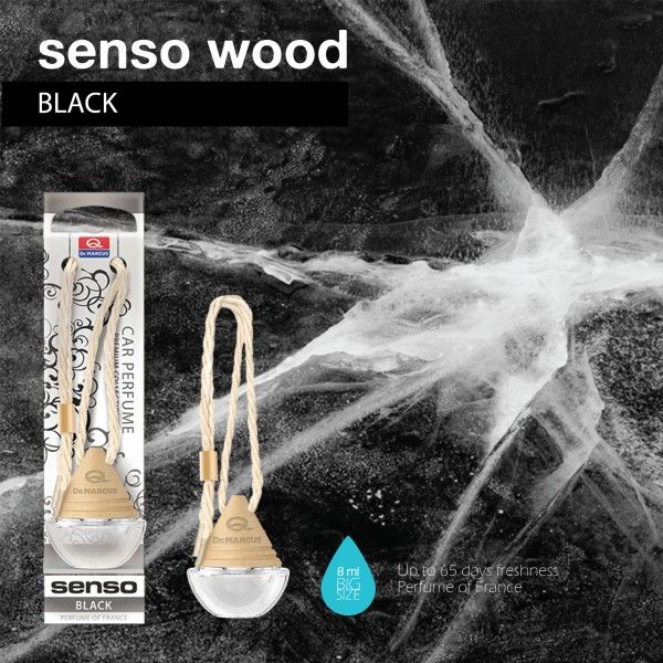 SENSO WOOD BLACK 8 ML AIR FRESHENER