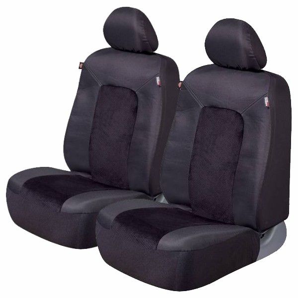 LB PHOENIX 2PC BLK Seat Cover 