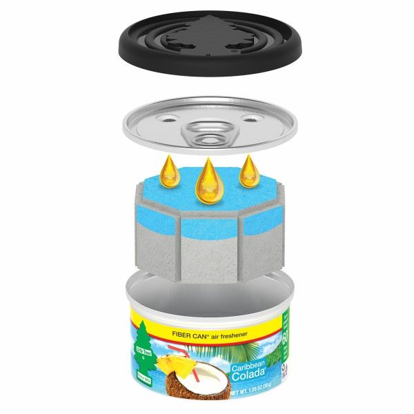 FIBER CAN CARIBBEAN COLADA