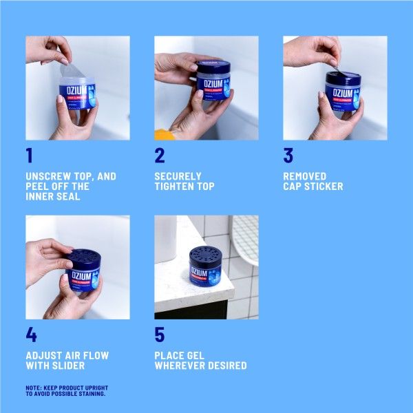 Ozium Gel 4.5 oz Original Scent