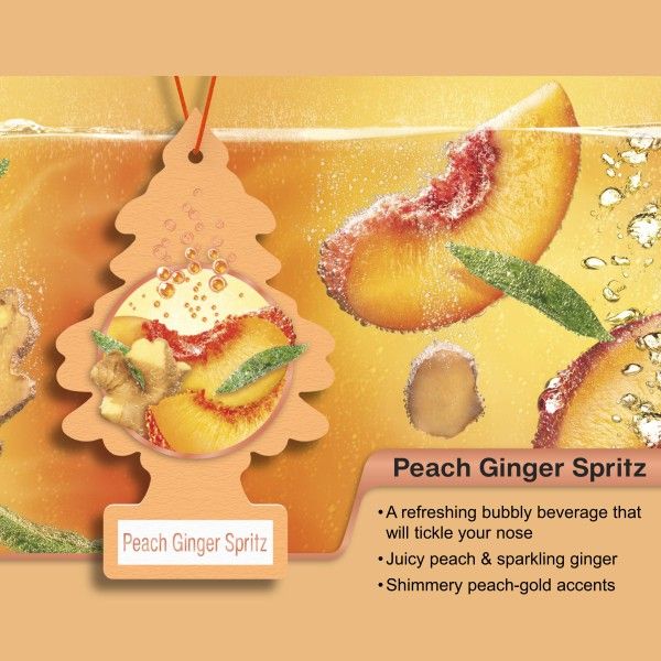 LITTLE TREE 1 PK. Peach Ginger Spritz