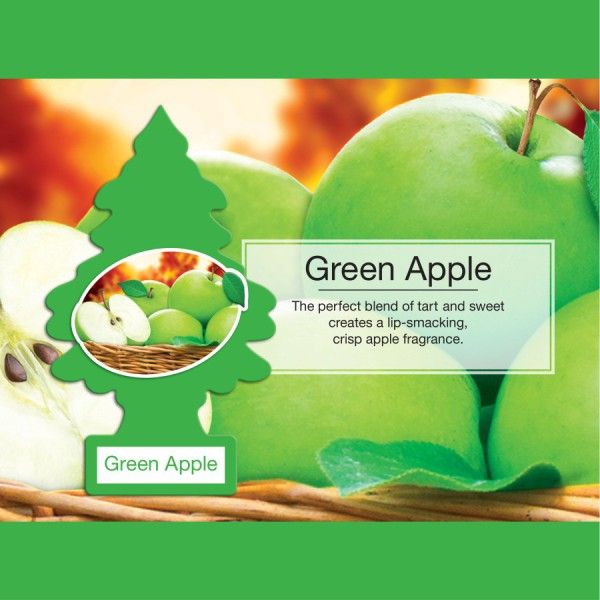 LITTLE TREE 1 PK. GREEN APPLE