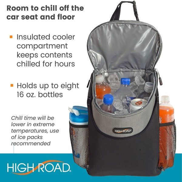 High Road SnackStas Car Seat Back Cooler Organizer